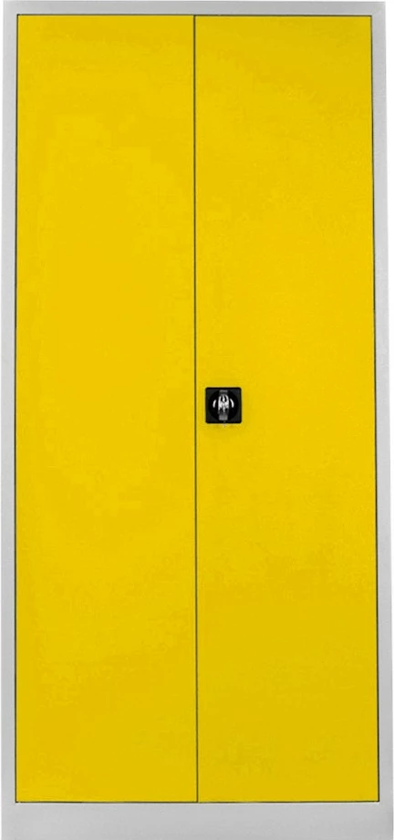 Dollap për ruajtje, ngjyrë gri-verdhë, Skye Decor, Js1008Sa