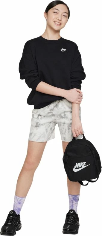 Duks për fëmijë Nike Sportswear Club Fleece FD2923 010, i zi