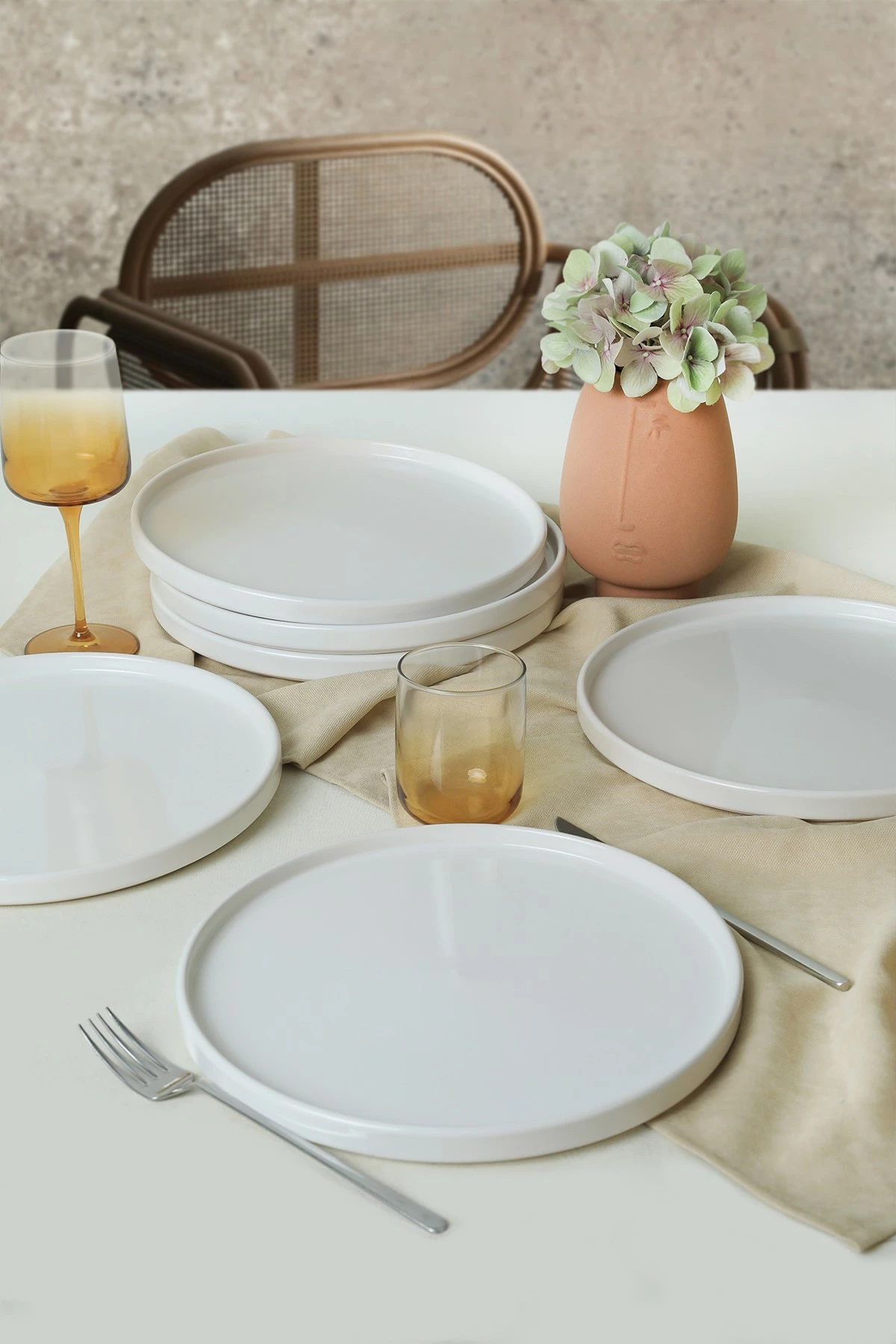 Set pjatash shërbimi (6 copë), Hermia Concept, ST038006F006A000000MAS3T00