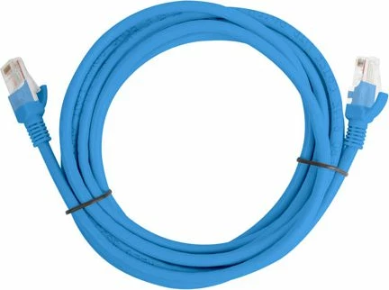 Kabllo Ethernet Lanberg PCU6-10CC-0300-B Cat6 U/UTP 3 m RJ-45 në RJ-45, kaltër