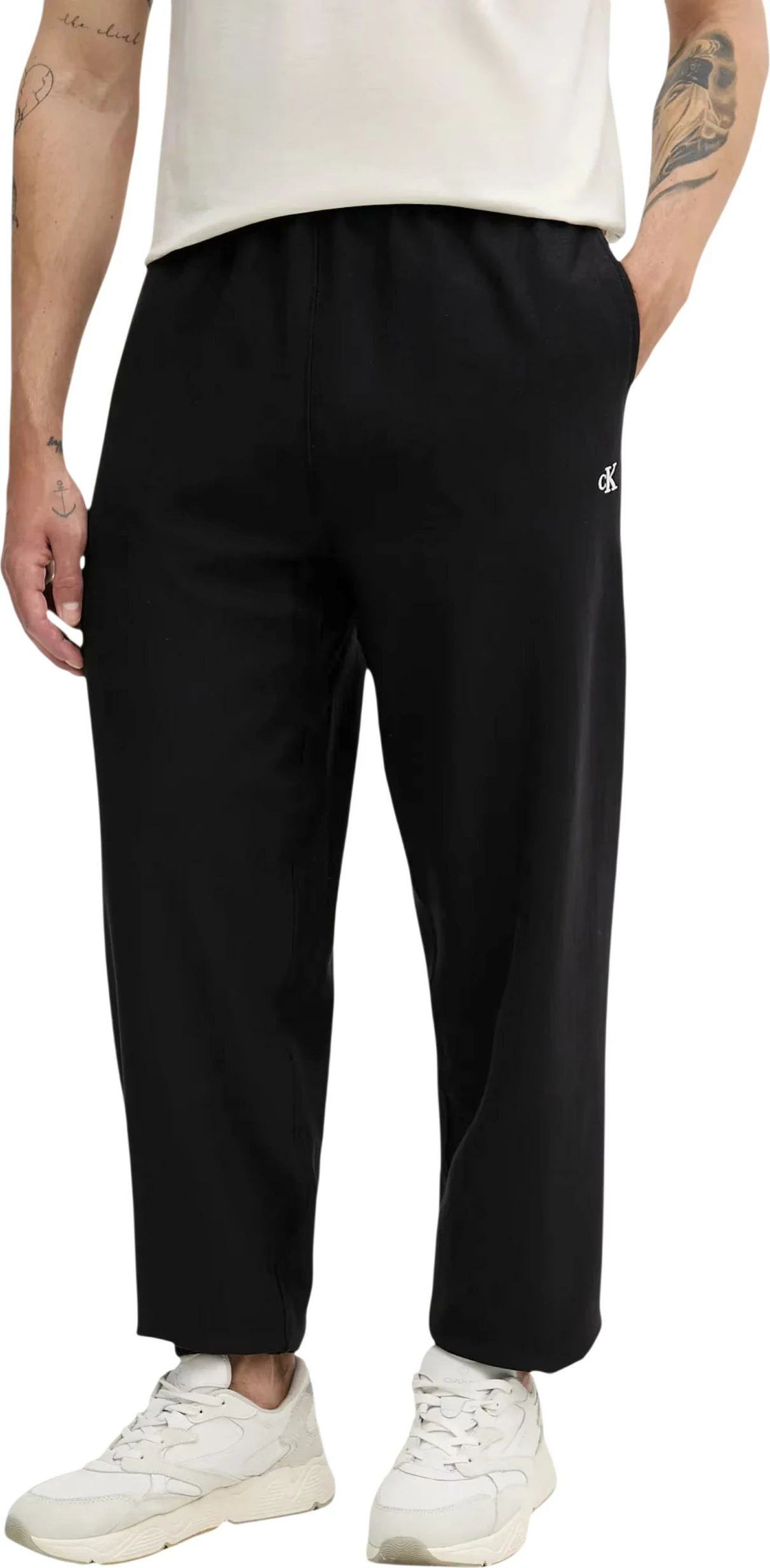 Pantallona sportive për meshkuj Calvin Klein Jeans LV04RC279G, të zeza