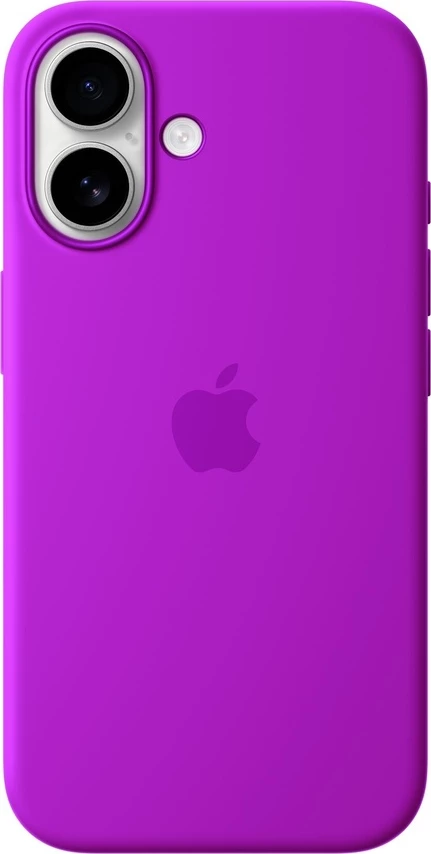 iPhone 16 Silicone Case with MagSafe Black