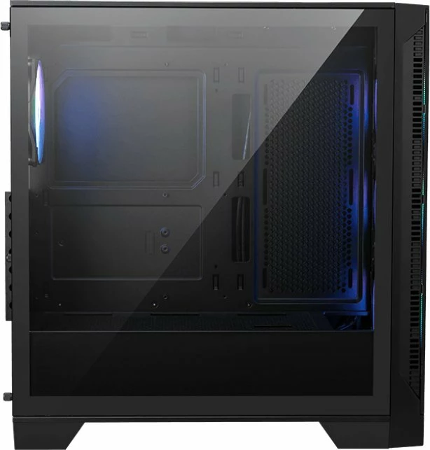 Kasë MSI MAG Forge 321R Airflow ARGB Midi Tower, ATX/mATX/Mini-ITX, USB-C, xham i temperuar, e zezë