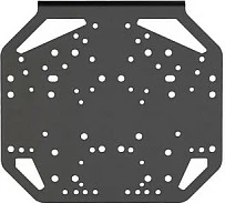 Pllakë montimi universale Moza Racing, çelik, 220x200 mm, e zezë