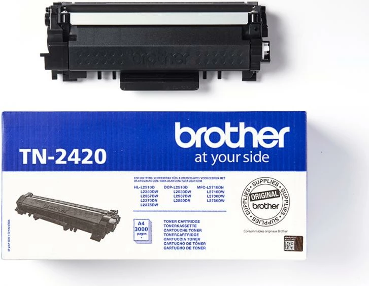 Toner, Brother TN-2420, laser origjinal, rendiment deri 3000 faqe, e zezë