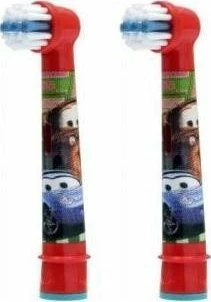Koka zëvendësuese për furçë dhëmbësh elektrike Oral-B Stages Power Kids EB10, 2 copë, e kuqe