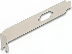 Bracket DeLOCK standard për D-Sub 9 (DB9), metal, alumini
