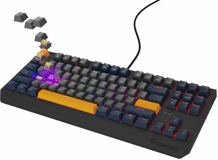 Tastierë gaming Genesis Thor 230 TKL, e kaltër 6