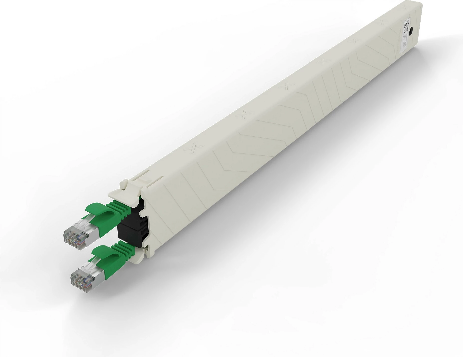 Kasetë kabllo rrjeti PATCHBOX patchbox.one .one Cassette 8RU, Cat6a STP U/FTP, 0.8m, RJ-45, jeshile