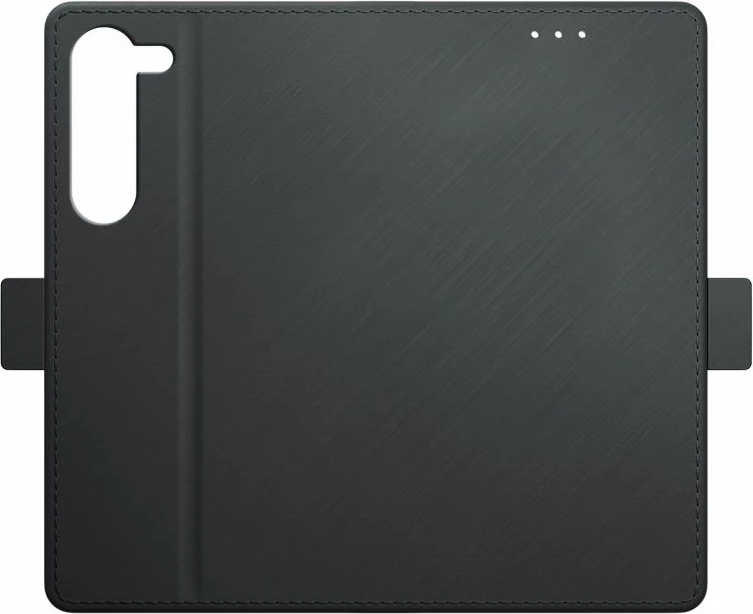 Kapak portofol për Samsung Galaxy S23+ 3mk, i zi