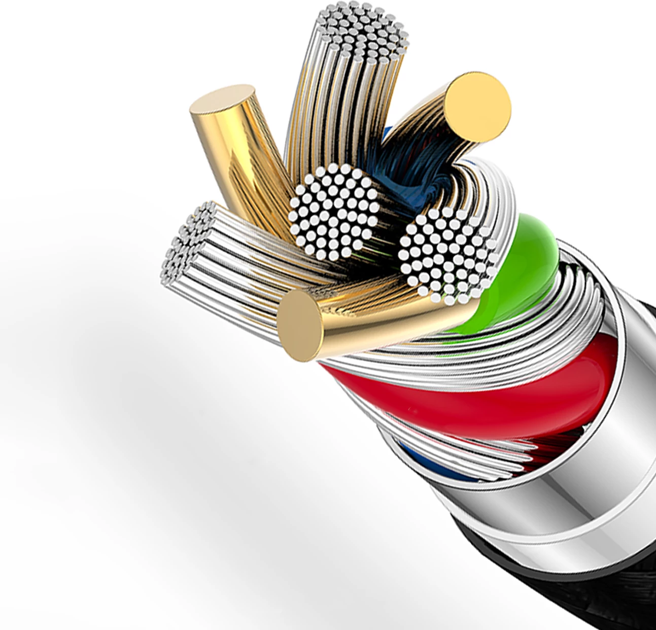 Kabllo Dudao L3CL USB-C në Lightning, 2m, 30W, e zezë