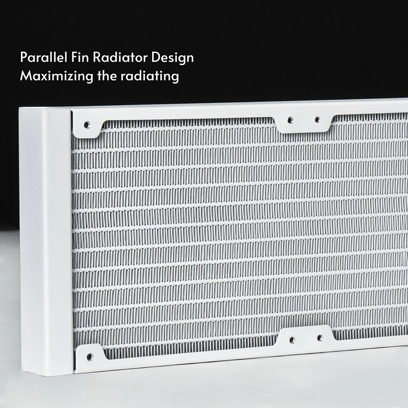 Ftohje me ujë AIO për CPU Chieftec Iceberg White 360 ARGB CLC-360-RGB-W, radiator 360mm, 3x120mm PWM, e bardhë