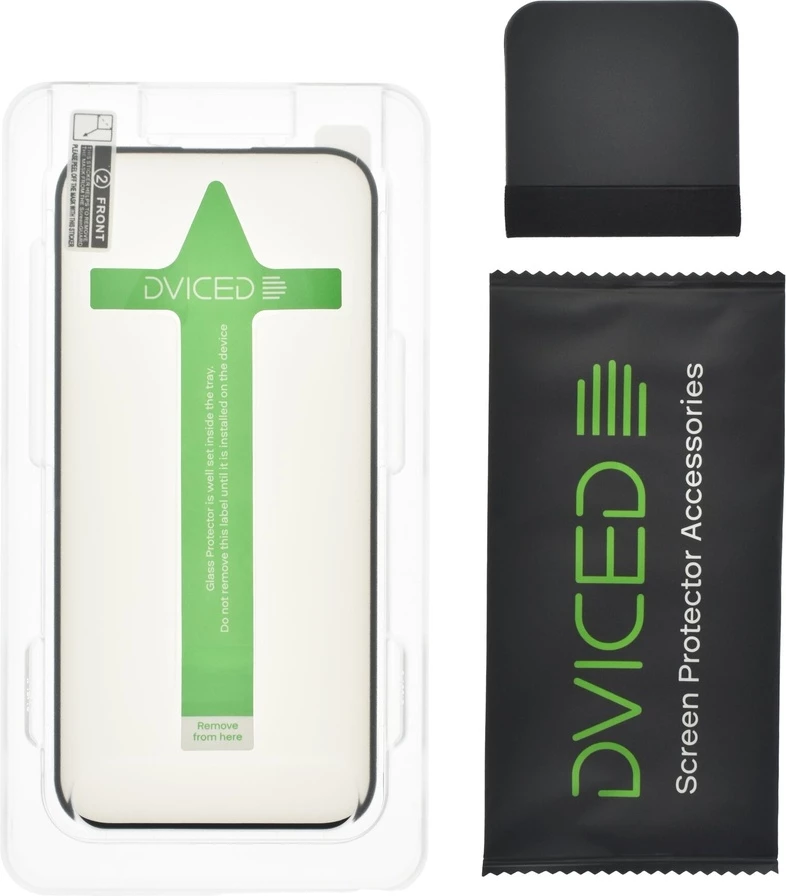 Dviced Tempered glass screen protector edge to edge for iPhone 16