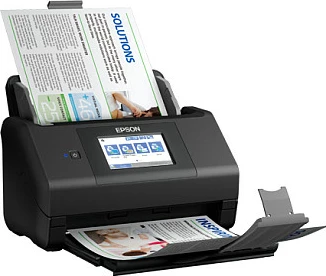 Skaner dokumentesh Epson WorkForce ES-580W, A4, duplex, Wi-Fi, ADF 200 fletë, 35 ppm, i zi