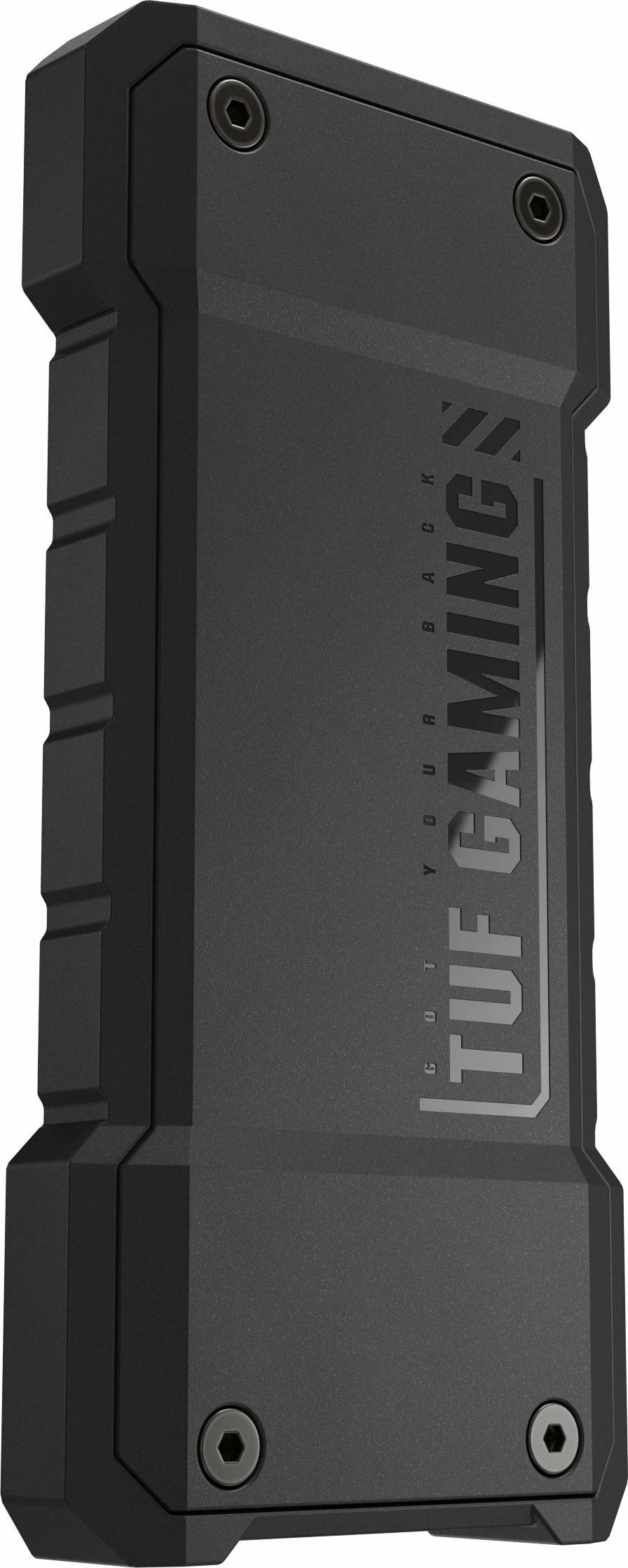 Kasë SSD e jashtme Asus TUF Gaming A2 për M.2 NVMe/SATA USB 3.2 Gen 2x2, e zezë