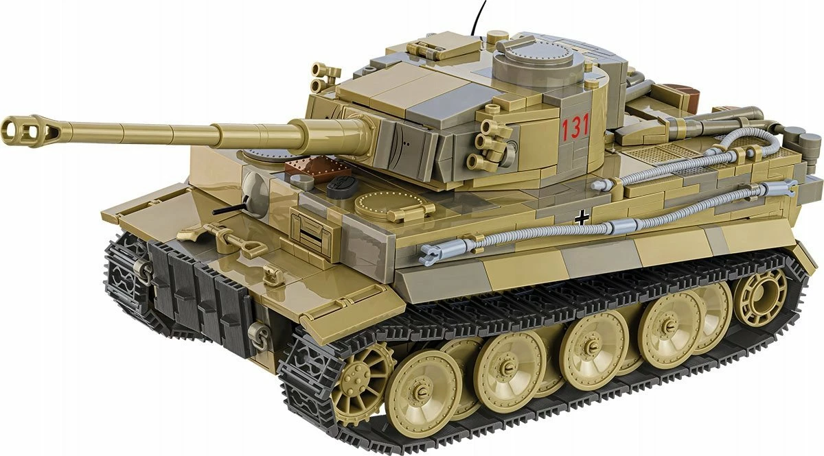 Set bllokesh ndërtimi Cobi Panzer VI Tiger No.131, 1275 pjesë, shkallë 1:28