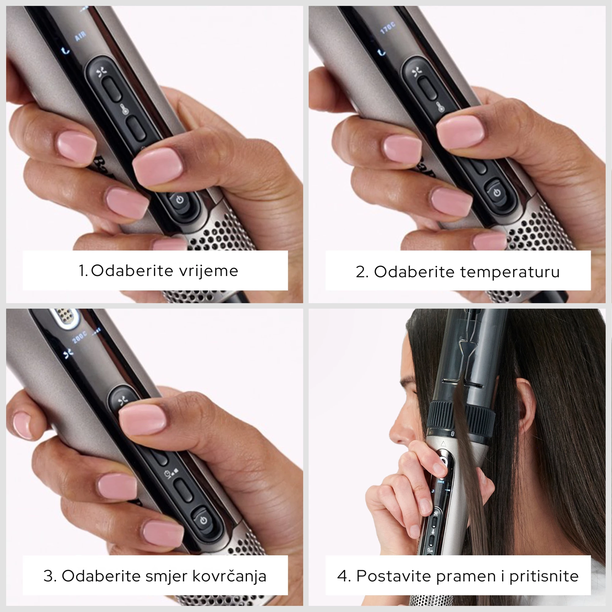 Makinë kaçurrelash automatike BaByliss Style Secret Air C6688E, 25mm, 170–200°C
