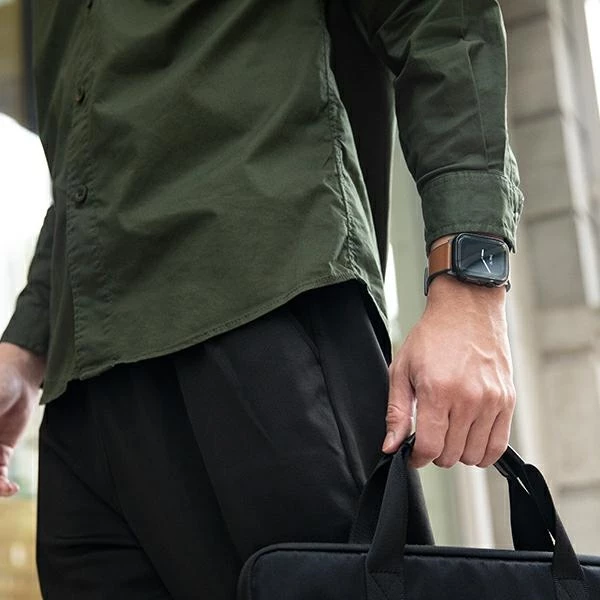 Mbështjellës UNIQ Garde për Apple Watch 7/8/9/SE2 45mm, Gri