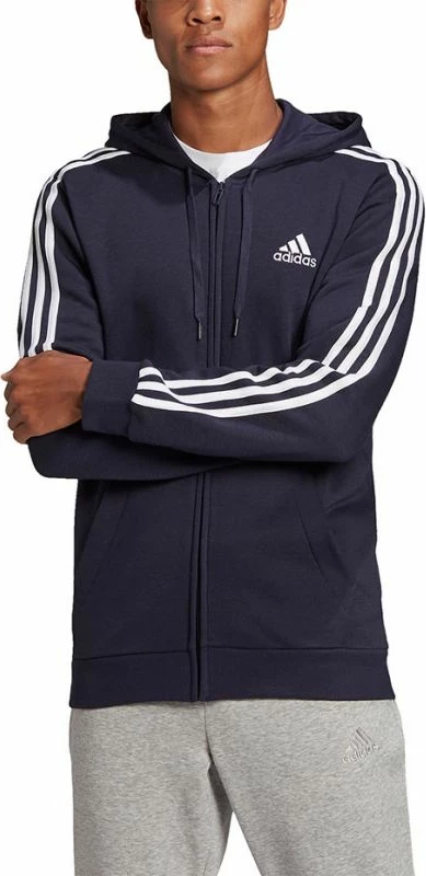 Duks me kapuç adidas për meshkuj, blu marin [Madhësia: S]