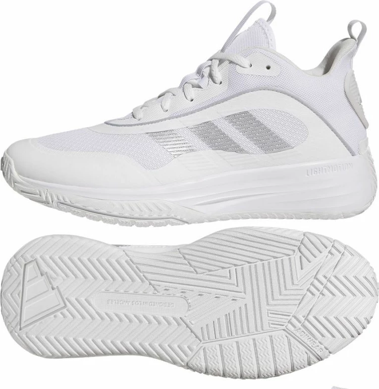 Atlete basketbolli adidas për meshkuj, të bardha