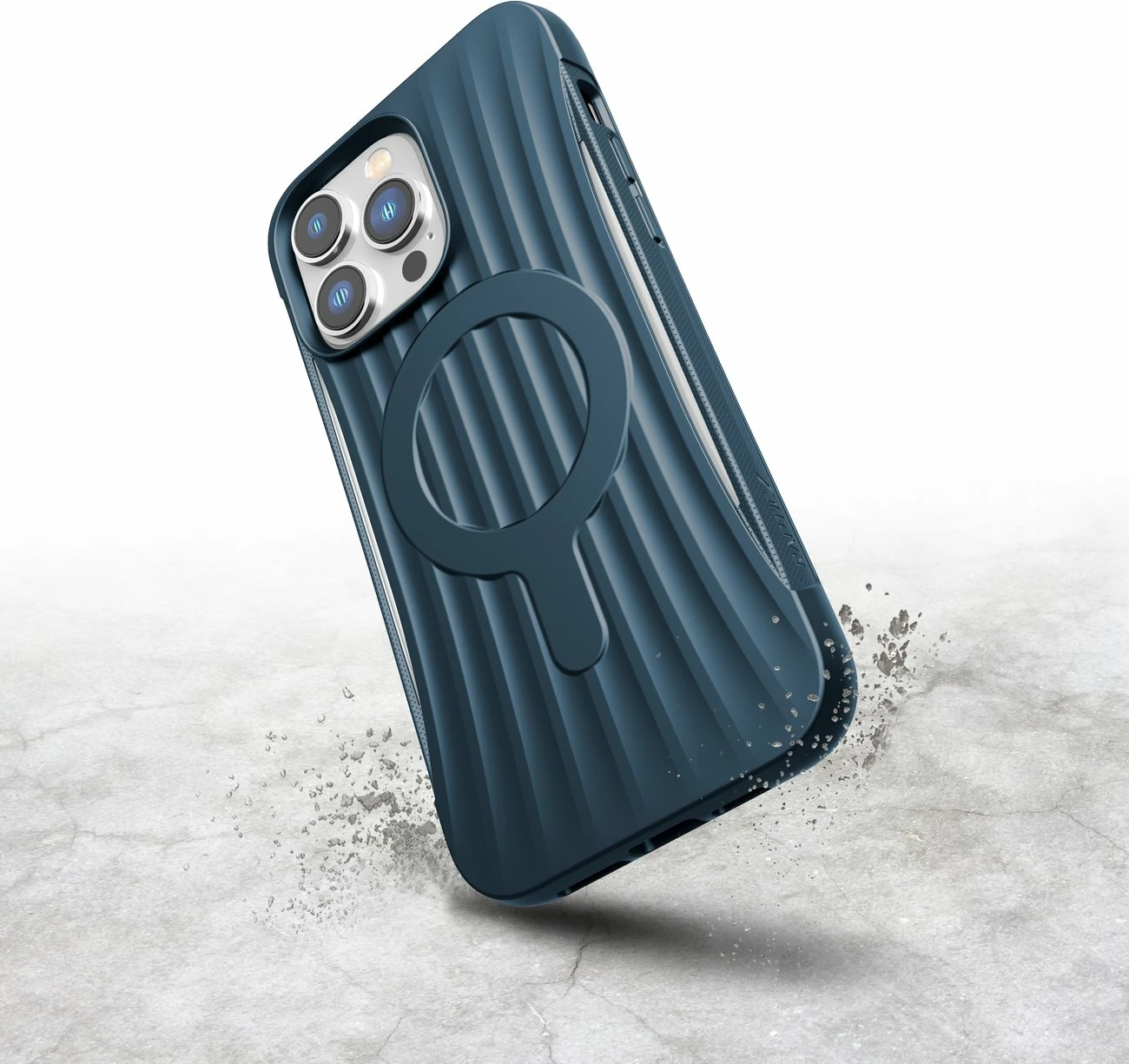 Mbështjellës Raptic X-Doria Clutch Case për iPhone 14 Pro Max me MagSafe, Blu