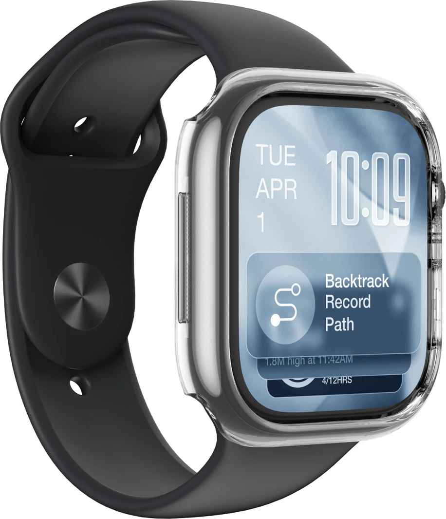 Mbështjellës për smartwatch, AmazingThing Minimal, për Apple Watch Series 11 46mm, transparent