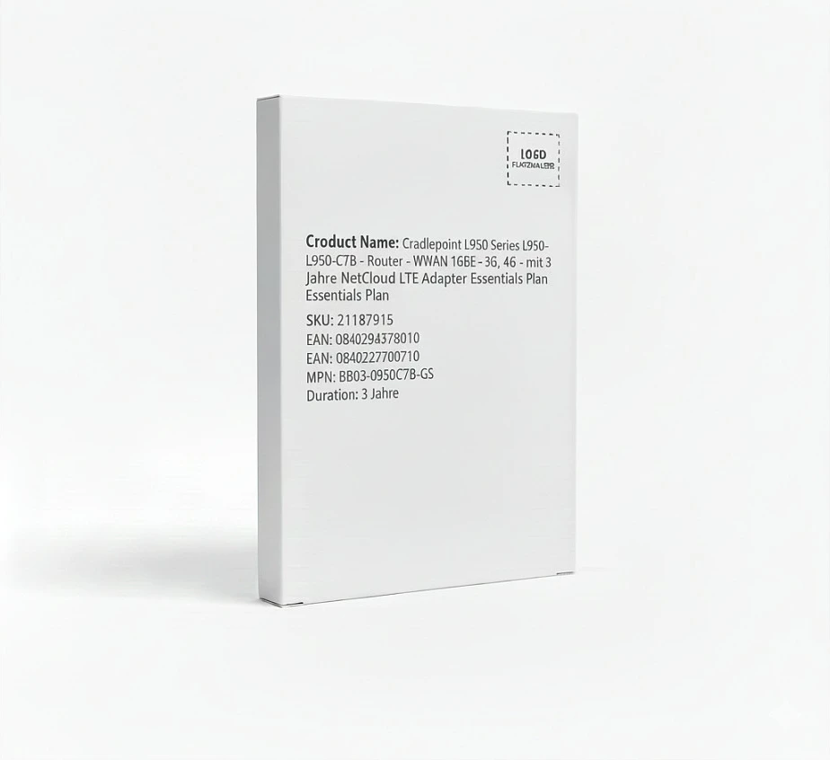 Router Cradlepoint L950 L950-C7B, WWAN 1GbE, 3G/4G LTE, plan NetCloud 3 vjet