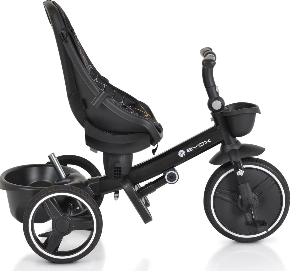 Triçikletë Cangaroo Fusion, e zezë