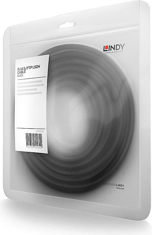 Kabllo rrjeti (LAN) LINDY 47308, Cat7 S/FTP, 1.5m, RJ45, e zezë