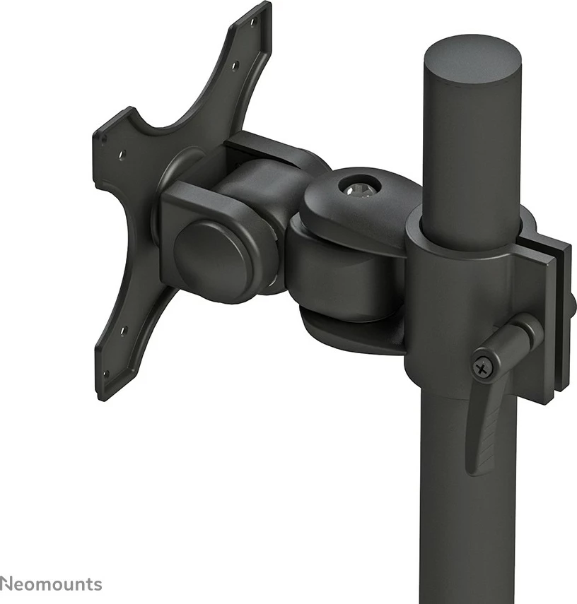 Mbajtës monitori Neomounts FPMA-D700DDV, për 2 ekrane, rregullim lartësie, VESA 100x100, i zi