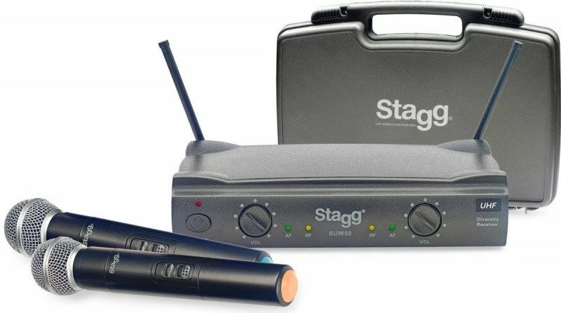 Sistem UHF wireless STAGG SUW 50 MM FH EU, i zi