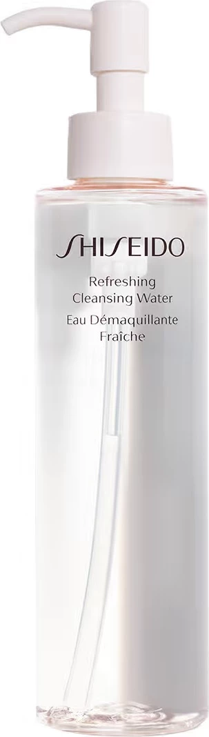 Ujë pastrues make-up Shiseido Refreshing Cleansing Water 180ml për femra