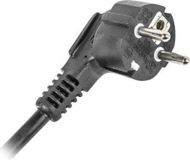 Kabllo vazhduese Lanberg, Power Strip 19'', 1U, 16A, 7X 230V PL, 2m, i zi