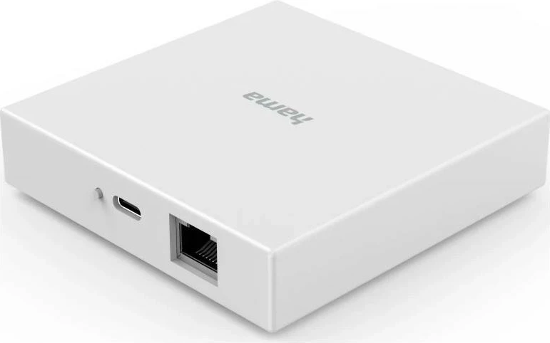 Hub smart home Hama 176637, WiFi ZigBee Thread, Matter, RJ45 USB-C