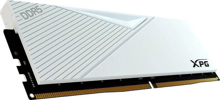 RAM Memorje ADATA XPG Lancer RGB AX5U6000C3016G-DCLARWH, DDR5 32GB (2x16GB) 6000MHz CL30, e bardhë