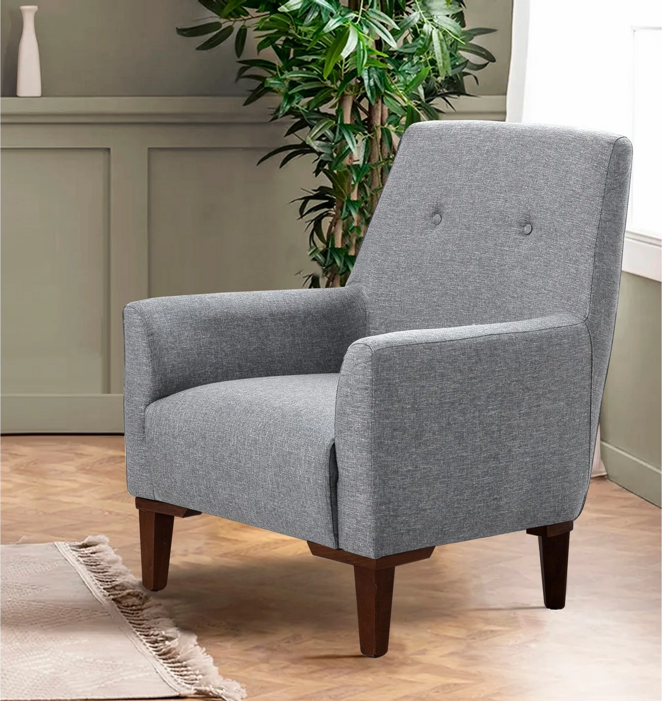 Set divani Atelier del Sofa, Vina, gri dhe arre