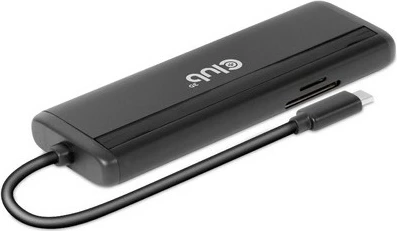 USB hub Club3D USB-8-in1-HUB, USB-C, HDMI/DP/2xUSB/USB-C/RJ45, 100W, i zi
