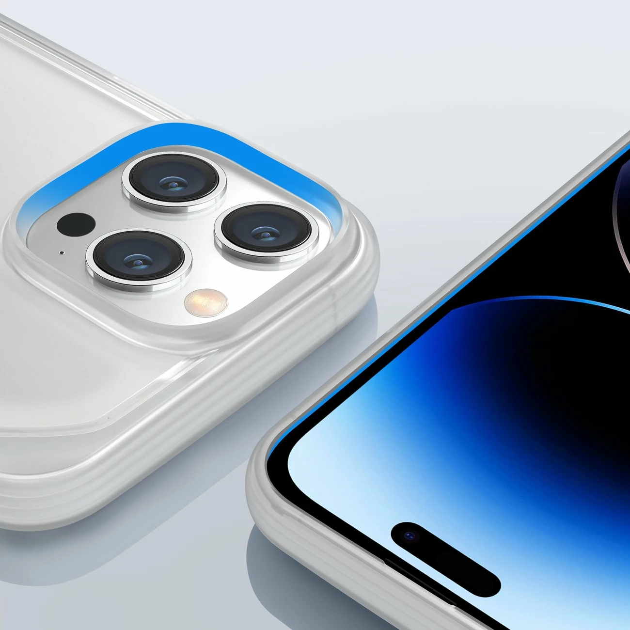 Mbështjellës Raptic X-Doria Slim për iPhone 14 Pro Max, Transparent