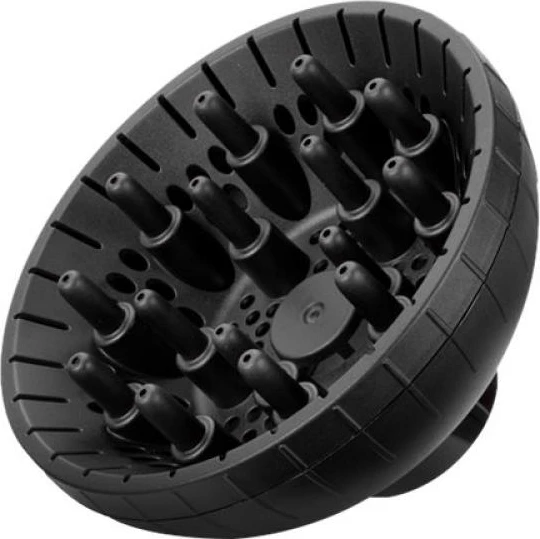 Tharëse flokësh BaByliss 6715DE Compact Pro 2400W, ion, 2 temperatura/2 shpejtësi, buton ajër i ftohtë, me difuzor dhe 2 grykë, e zezë