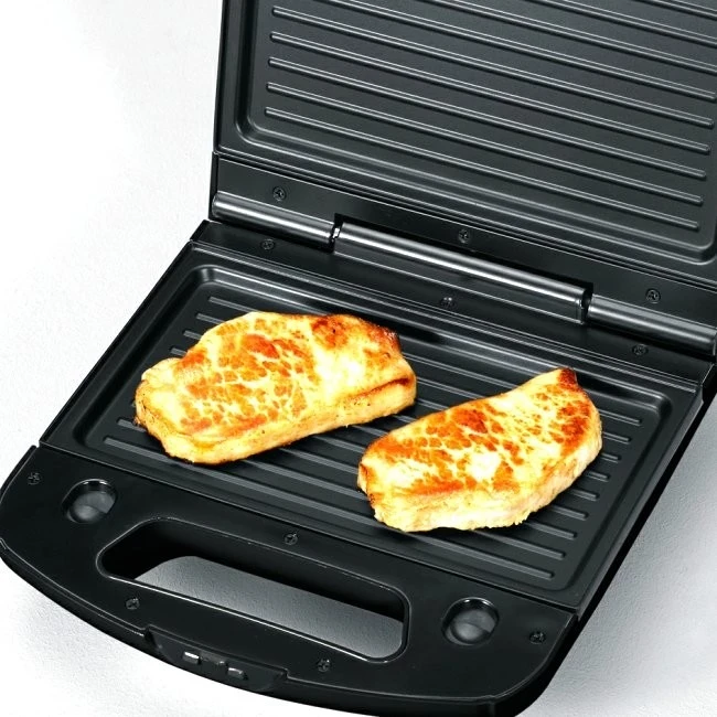 Grill Kontakti Severin SA 2968, ngjyrë zi-argjendi