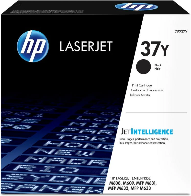 Toner HP 37Y CF237Y rendiment shumë i lartë 24,000 faqe, i zi