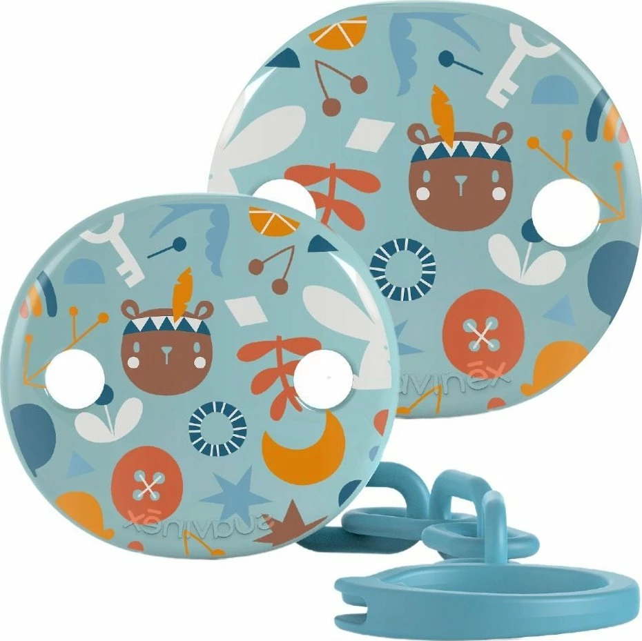 Kapëse biberoni Forofis Forest, BPA-free, blu