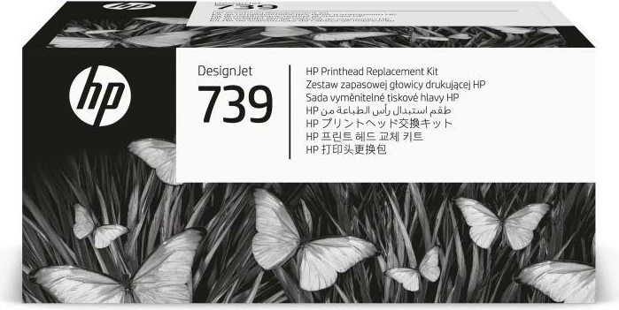 Kit zëvendësimi kokë printimi HP DesignJet 739 (498N0A), e zezë