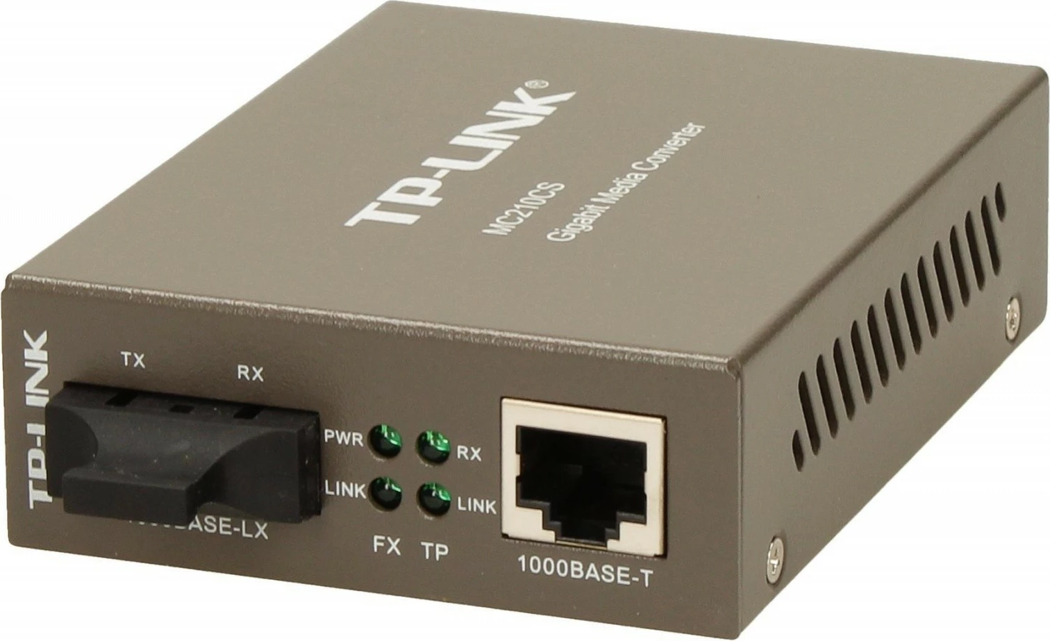 Media konvertues TP-LINK MC210CS, 1GBE, single-mode