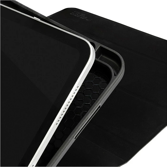 Mbështjellës Tucano Up Plus për iPad Air 10.9", me stand, Apple Pencil loop, i zi