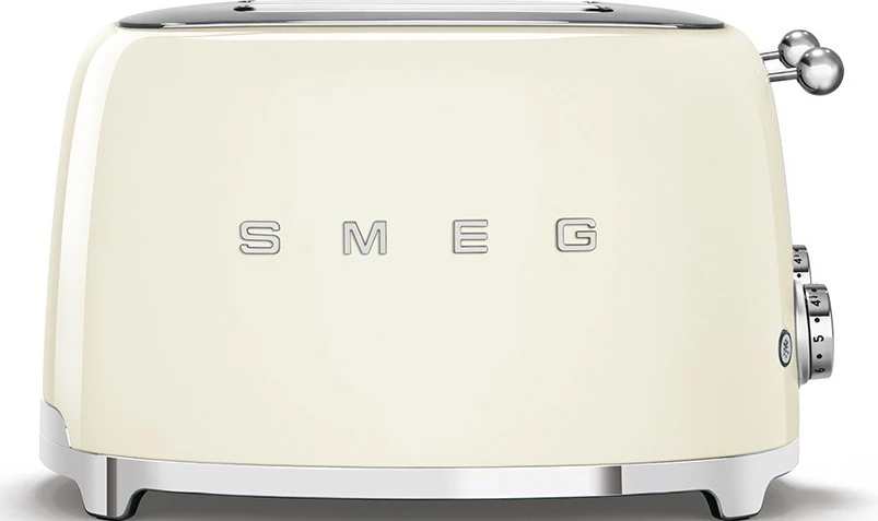 Toaster SMEG TSF03CREU, 4 feta, 2000W, krem