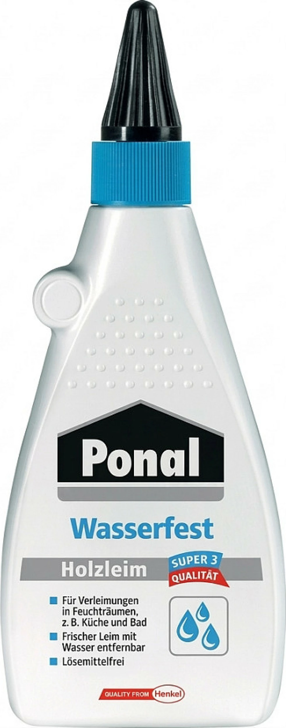 Ngjitës druri Ponal Wasserfest 9H PN10S, 550g, rezistent n'ujë