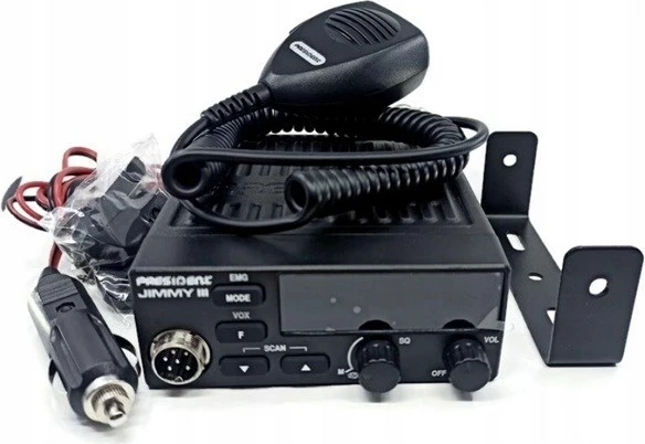 Radio CB PRESIDENT Jimmy III, AM/FM, e zezë