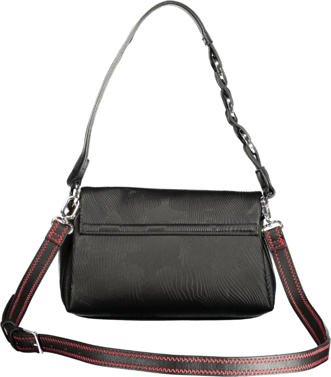 Çantë për femra DESIGUAL Mirenis Naron Mini Flap, e zezë