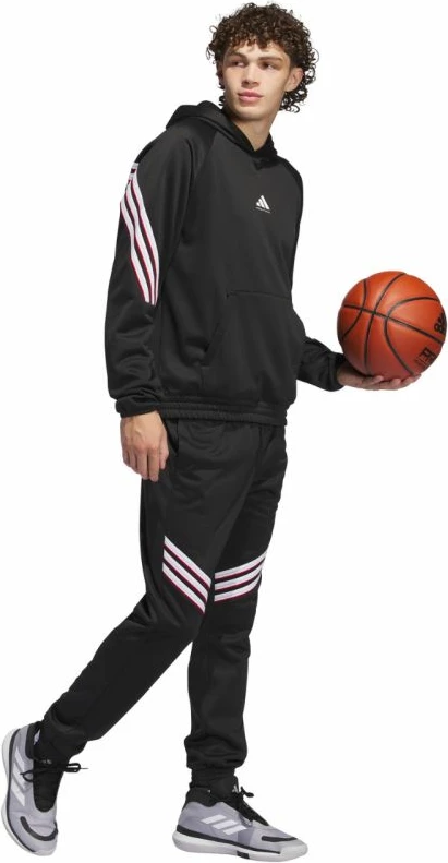 Duks basketbolli adidas për meshkuj, i zi [Madhësia: XS]